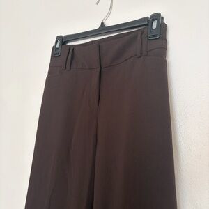 Studio Works, Classic Wide-Leg Women’s Pants in Chocolate